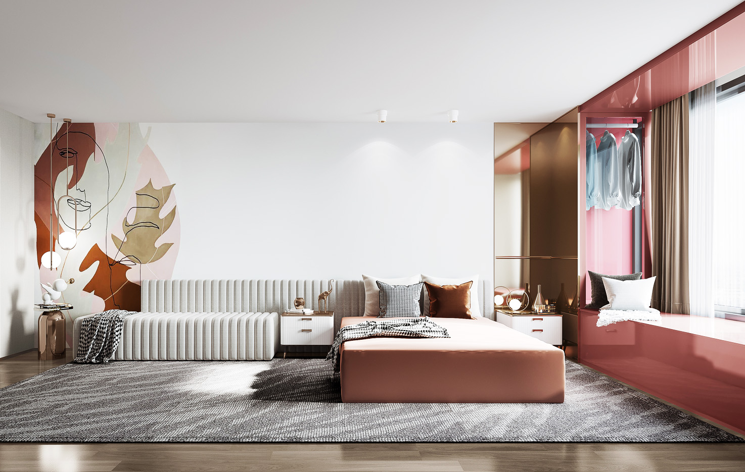 42#戶(hù)型--雙鑰匙公寓樣板房設(shè)計(jì)